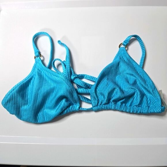 Aerie Triangle Bikini Top Large - Picture 3 of 5